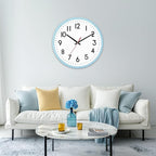 HZDHCLH Wall Clock Silent Wall Clocks Battery Operated 12 Inch Modern Non - Image 7