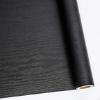 Abyssaly Peel and Stick Wallpaper Black Wood Contact Paper Decorative by Abyssaly