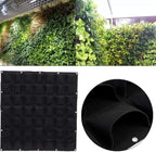 Hanging Planting Grow Bags, 49 Pockets Hanging Vertical Wall Planter Wall - Image 5