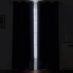 LEMOMO Navy Blue Blackout Curtains 34 x 84 Inch Length/Set of 2 Curtain - Image 3