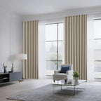 CUCRAF Light Beige Blackout Curtains 108 inch Length 2 Panels Set, Rod Pocket - Image 8