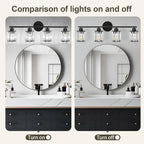 Crystal Bathroom Light Fixtures, Bathroom Lighting Fixtures Over Mirror - Image 7