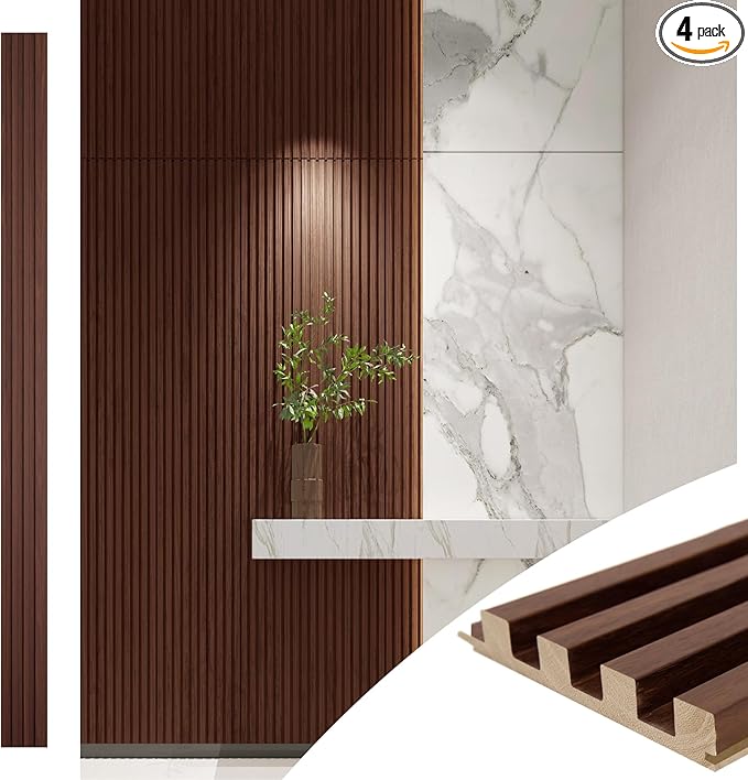 Art3d Slat Wood Wall Paneling by Art3d