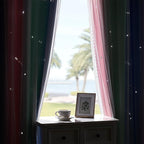 XiDi Pink & Rainbow Curtains for Kids & Girl Rooms - Image 9