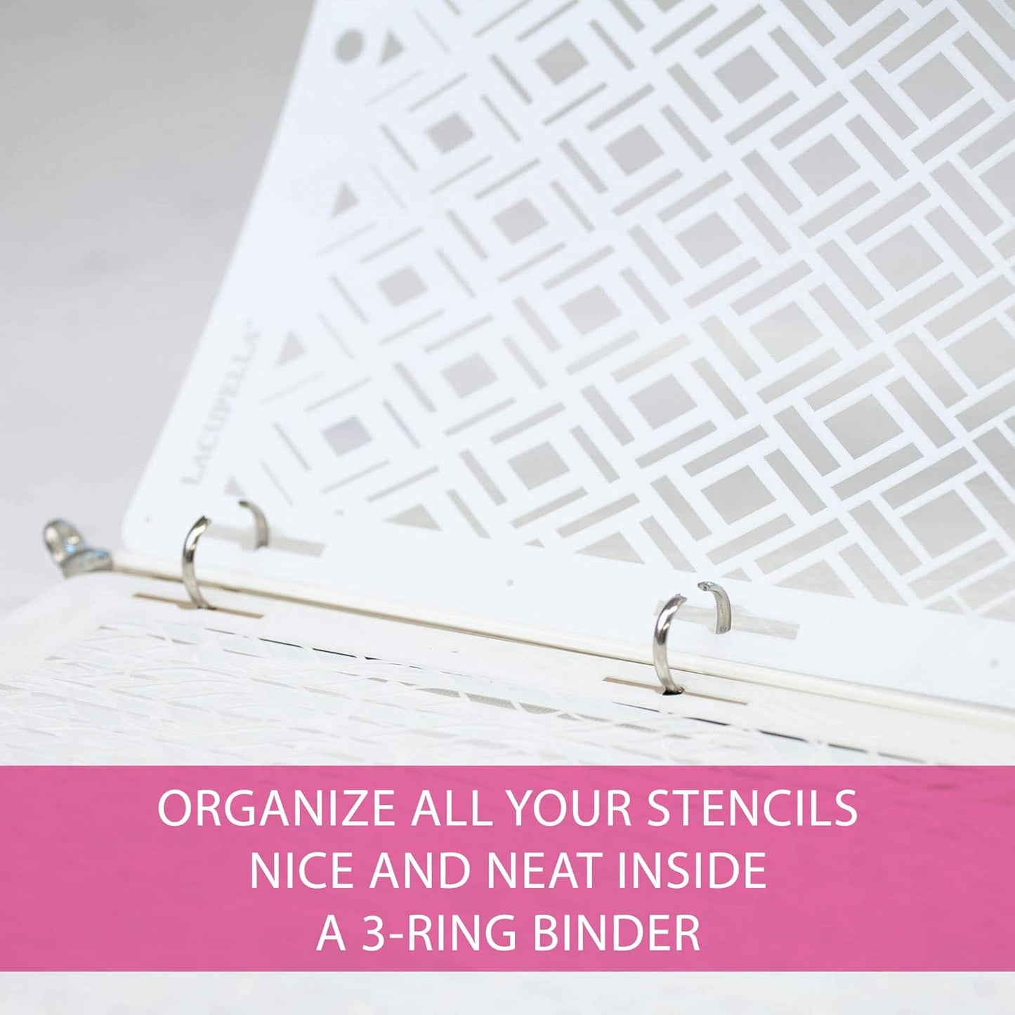 Large Cake and Baking Decorating Stencil (Christa)