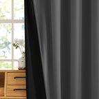 RYB HOME Extra Long 100% Blackout Room Divider Curtains - Image 7
