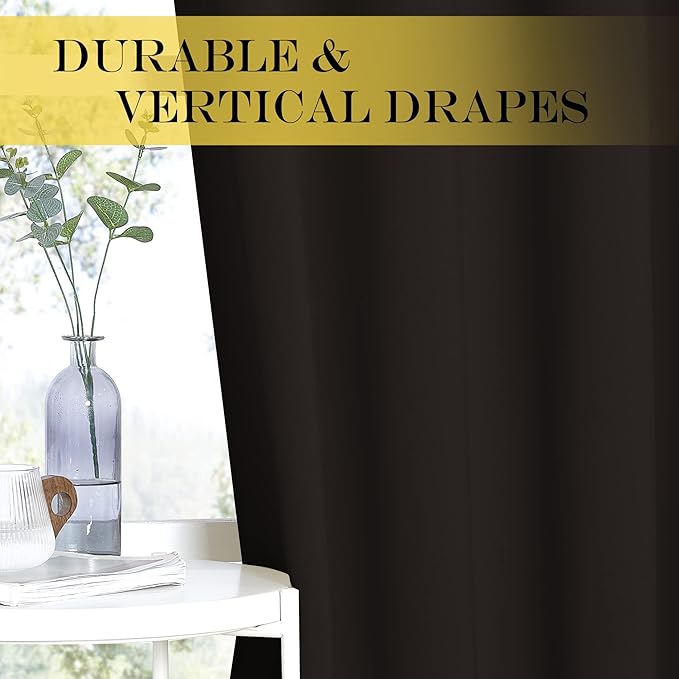 NICETOWN 66 Inch Long Blackout Curtains - Image 4