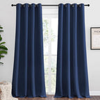 NICETOWN Bedroom Blackout Curtains Panels, 1 Pair, 55 inches by 92 Inch by NICETOWN