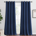 NICETOWN Navy Blackout Curtains 96" Long by NICETOWN