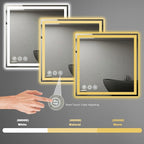 Memobarco LED Bathroom Mirror 24"x 24" - Image 4