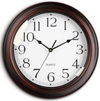 KECYET 12 Inch Wall Clocks Battery Operated Silent Non-Ticking Wall Clock by KECYETWALLCLOCK