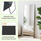 Sunniry Full Length Mirror 56x16 inch, Stand Up Mirror - Image 3