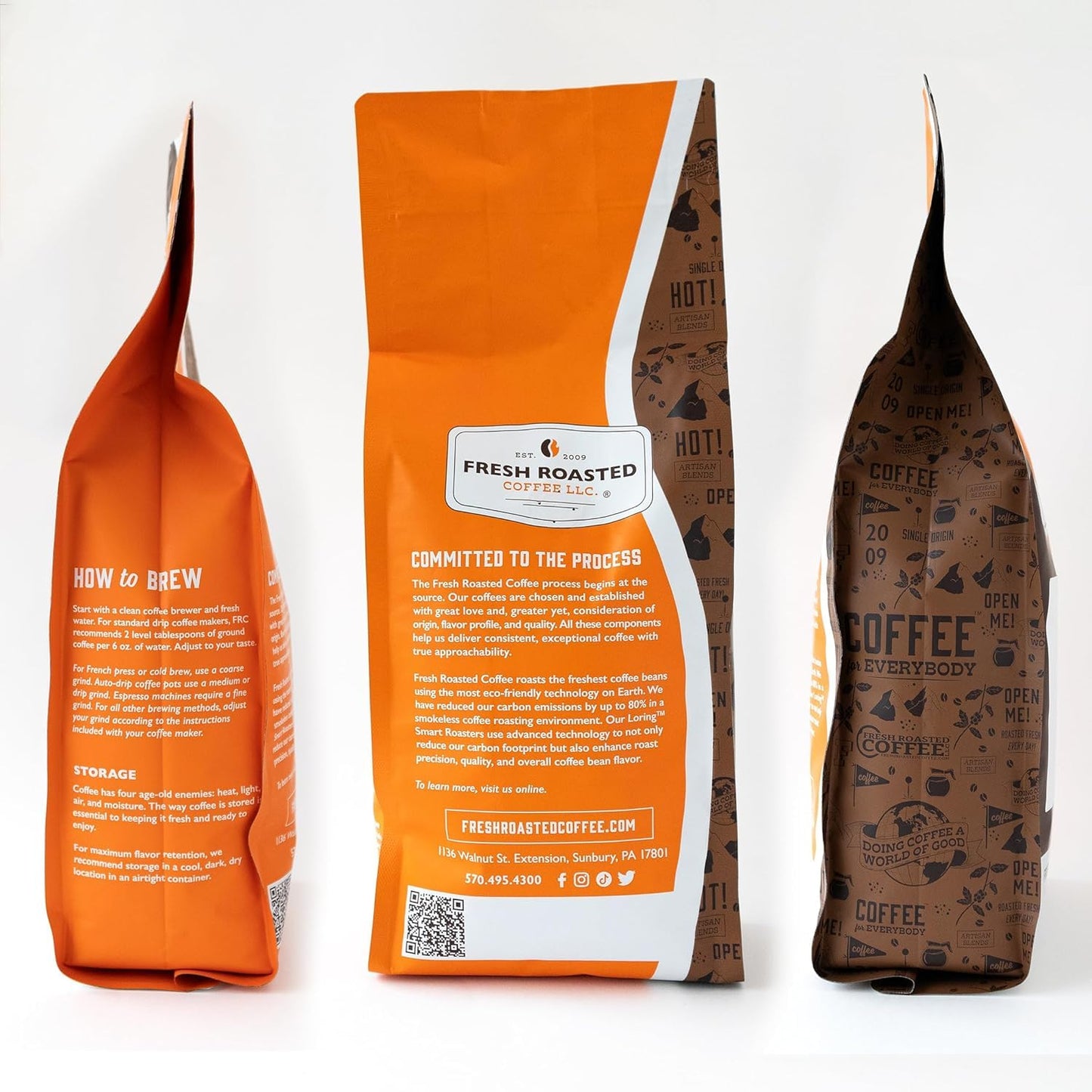 Fresh Roasted Coffee, French Roast, 2 lb (32 oz), Dark, Kosher, Ground