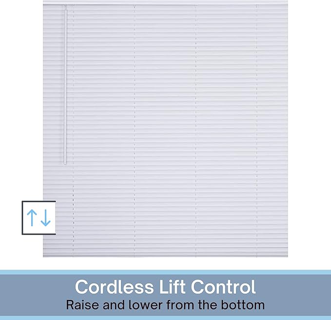 LOTUS & WINDOWARE Cordless Mini Blind, Window Blinds - Image 2