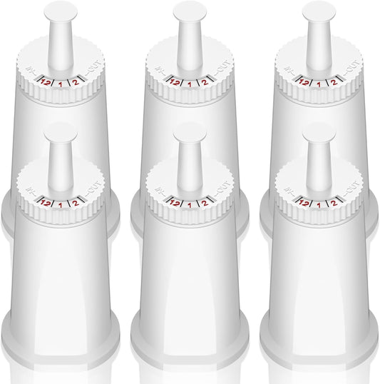 Replacement Water Filter for Breville Espresso Machine Barista Touch BES880, Barista Pro BES878, Oracle Touch BES990, Oracle BES980, Dual Boiler BES920 Bambino ClaroSwiss Sage, 6 Pack