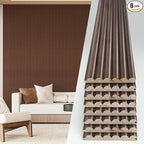 Art3d Fluted Wood Panel by Art3d