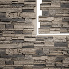 EverStone Cascade Faux Stone Panel, 48 5/8"W x 24 3/4"H x 1 1/4"D, Urban Color - Image 11