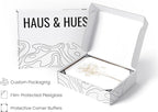 HAUS AND HUES Brown Plant Set of 4-16x20 Framed Walnut - Image 4