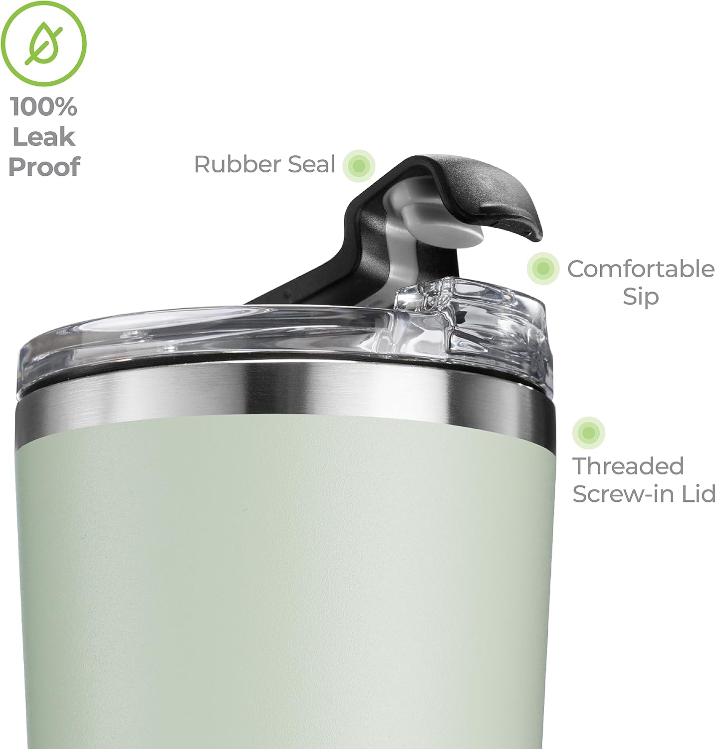 SIPX™ Triple-Insulated Tumblers - 16oz. Premium Modern Tumbler With Lid, insulated Cup Keeps Hot For 6 Hours, Stainless Steel Tumbler Made Of Sustainable Material, Coffee Travel Mug For Home & Office