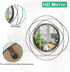 Wall Mirror Mounted Round Decorative Mirrors - Image 7