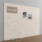 Large Felt Bulletin Board for Wall, Soft Felt Cork Board for Office, Home by CreateYourIdealSpace