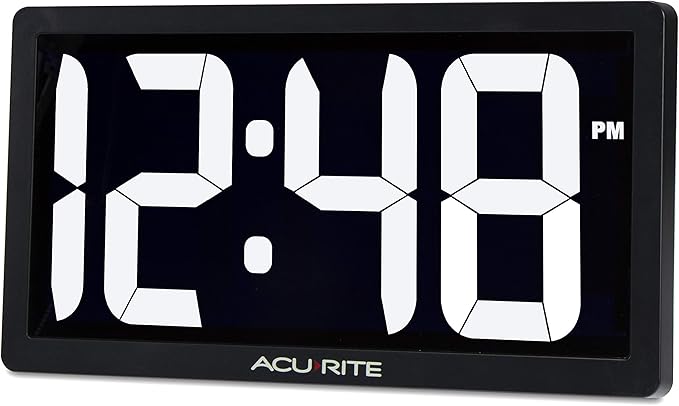 AcuRite 75114M 10-inch LED Digital Clock - Image 2