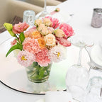 Seelenruhe 12" Round Mirrors for Centerpieces for Tables, Round Mirrors Trays - Image 6