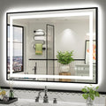 48x36 Inch LED Bathroom Mirror by Briivuemodernmirrors