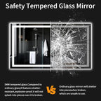 55"x30" LED Bathroom Mirror - Image 6