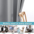 RYB HOME Blackout Room Divider Curtains Screen Partitions Energy Saving Noise - Image 5