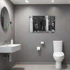 Funny Bathroom Wall Decor Black and White Wall Art - Image 7