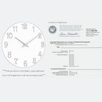 Roymnie Wall Clock, 8 Inch Modern Wall Clocks Battery Operated, Small Silent - Image 8
