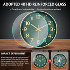 Wall Clock, 8 Inch Wall Clocks Battery Operated, Modern Non Ticking Silent - Image 5