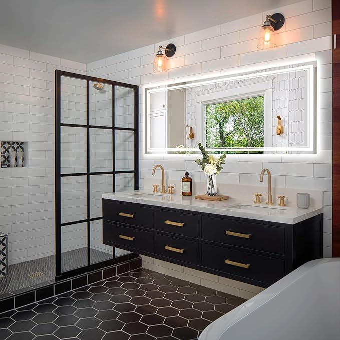 Ratsamee 72x32 Inch Led Mirror for Bathroom - Image 2