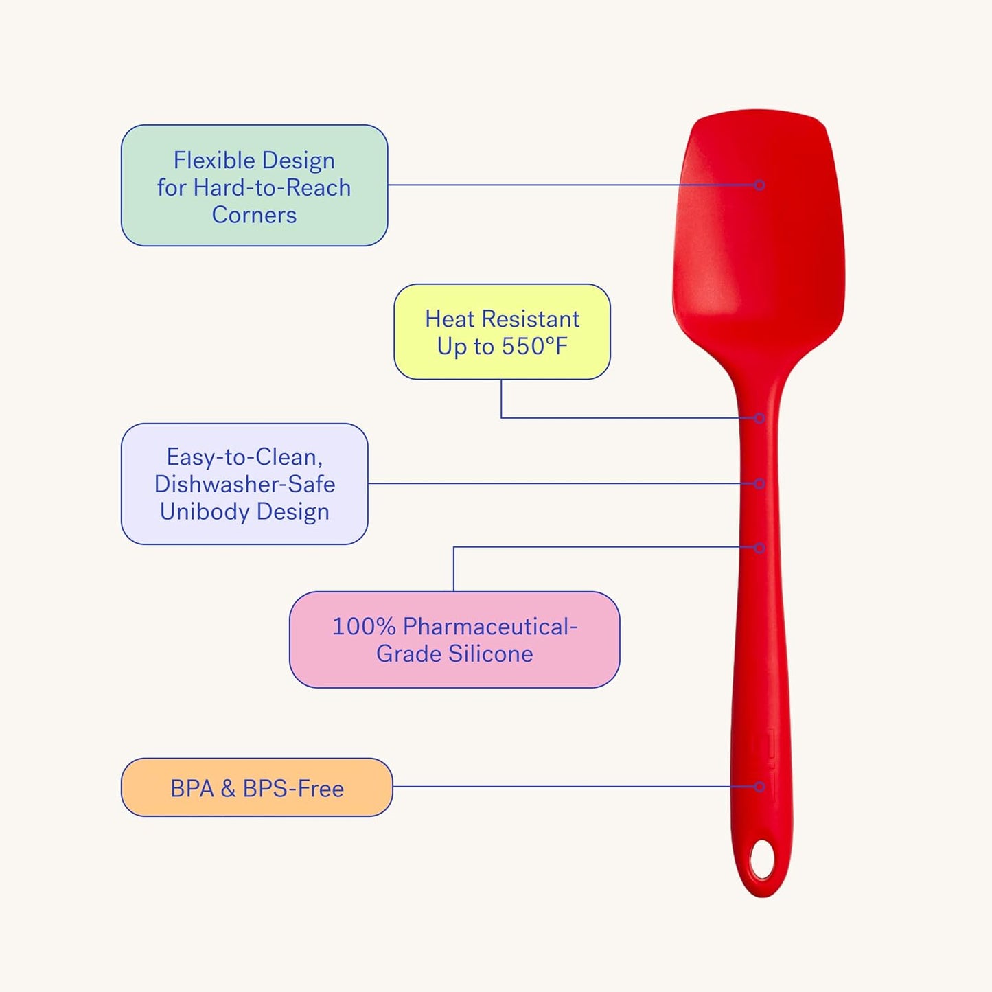 GIR: Get It Right Silicone Spatula Spoonula - 11-Inch Black - Heat-Resistant to 425°F & Flexible Edge for Scraping & Scooping - Dishwasher Safe & Nonstick Cookware Friendly