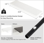 Venusmiles Floating Shelves for Wall 24 inch Long, Engineered Wood Wall Shelves - Image 3