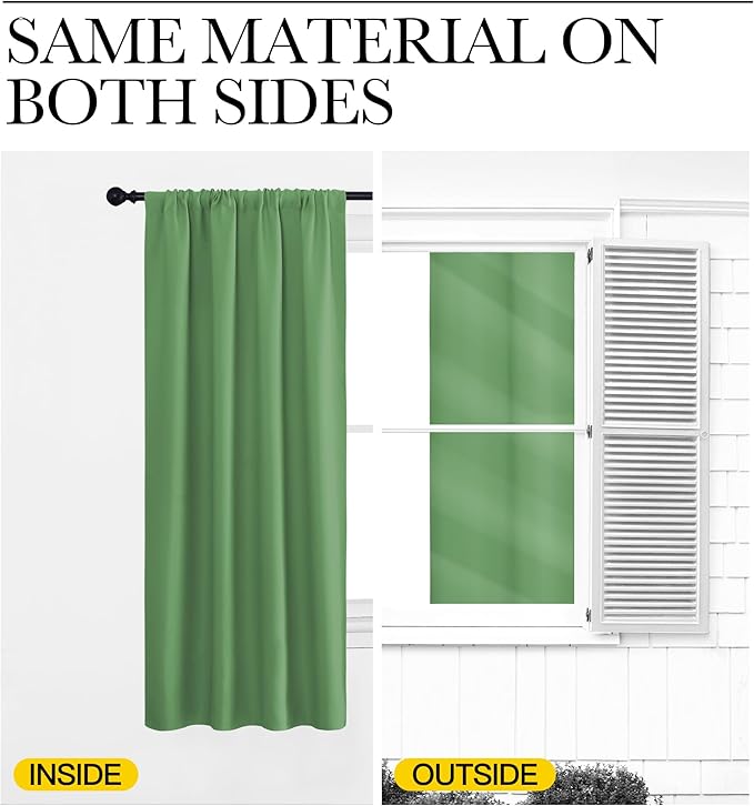 NICETOWN Room Darkening Curtains - Image 5
