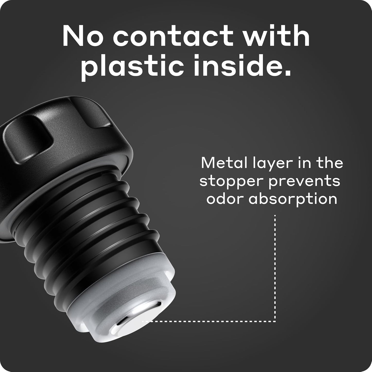 BOBBER 34 oz Stainless Steel Travel Thermos for Hot and Cold Drinks – Dishwasher Safe Metal Water Bottle with Cup Lid – Keeps Hot for 48 Hours – BPA-Free, Vacuum Insulated (Black Coffee)