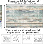Arthome Rustic Wood Contact Paper Peel and Stick Self-Adhesive Wallpaper - Image 8