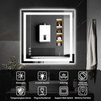LED Bathroom Mirrors 32"x32" Bathroom Mirror - Image 8
