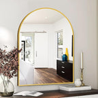 FICTOR Bathroom Mirror for Wall, Arched Vanity Bathroom Mirror for Over Sink - Image 3