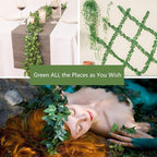 Comtelek Fake Vines for Room Decor 96PCS Artificial Ivy Garland - Image 2