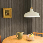 Tempaper Metallic Bronze Faux Grasscloth Removable Peel and Stick Wallpaper - Image 3