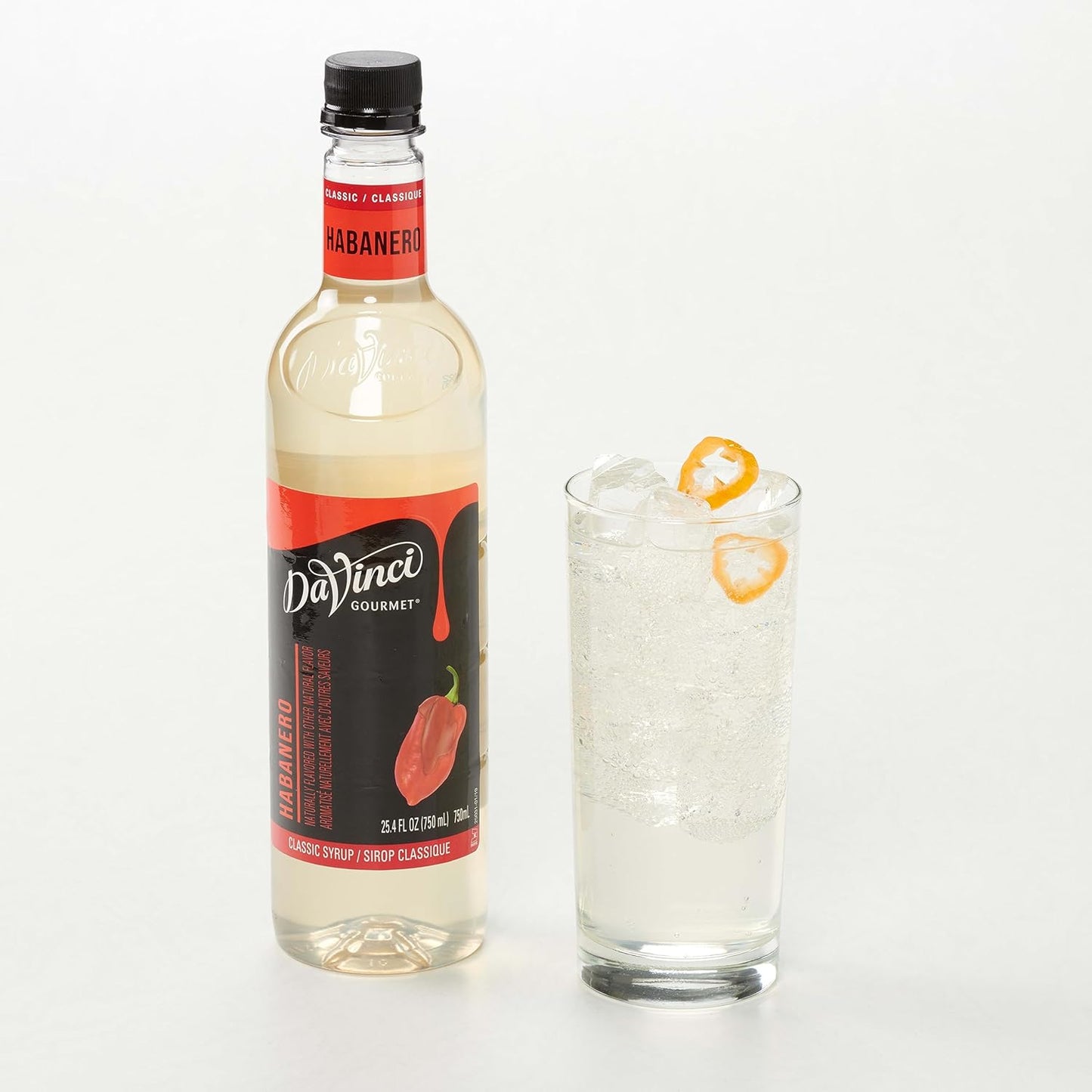 DaVinci Gourmet Classic Habanero Syrup, 25.4 Fluid Ounces (Pack of 1)