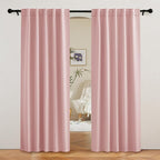 RYB HOME Pink Blackout Curtains by RYBHOME