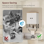 MAHANCRIS Bathroom Wall Cabinet - Image 5