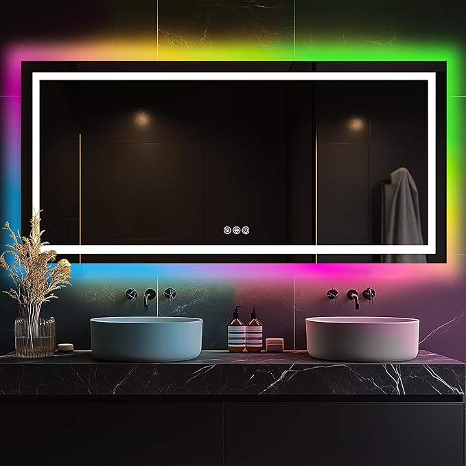 Antok 36"x 72" LED Bathroom Mirror - Image 4
