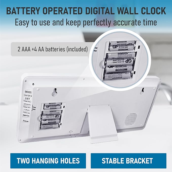 TXL 18.44" Large Digital Wall Clock - Image 6