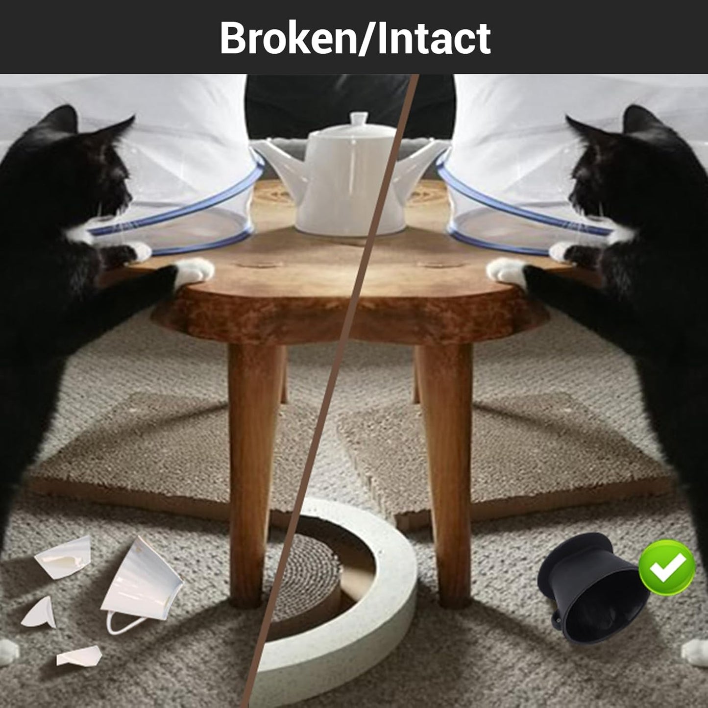 Segarty Silicone Pour Over Coffee Dripper, Black Collapsible Coffee Maker Single Cup with Storage Pouch, Camping Pourover Coffee Slow Brewer for Travel, Backpacking