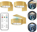 3Pcs Battery Operated Picture Light, Magnetic Led Painting Light by Kandicyar